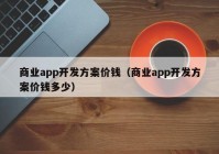 商业app开发方案价钱（商业app开发方案价钱多少）